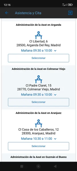 pedir cita previa aeat