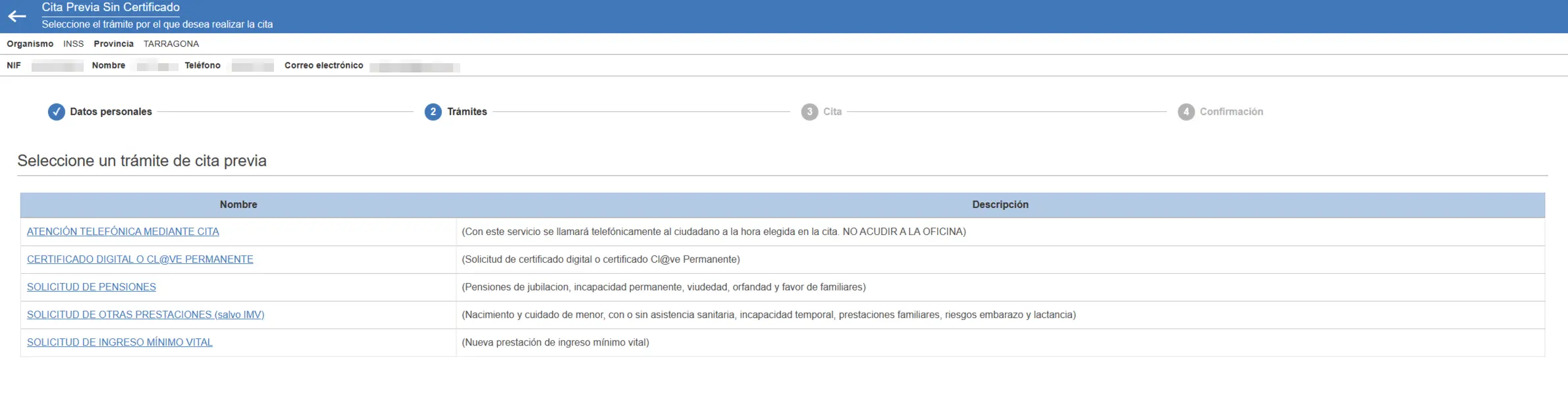 pedir cita previa seguidad social